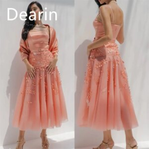 Customized Evening Dress Prom Gown Party Occasion Women YPMWZX Square Collar A-line Ankle Length Skirts Draped Ribbon Bespoke Oc