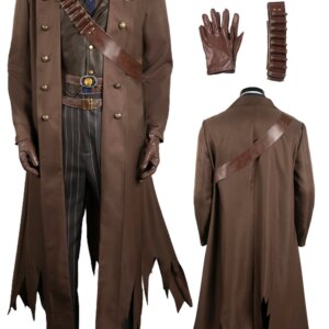 Ghoul Cosplay Fantasia Suits 2024 Radiation 4 Costume Disguise Adult Men Roleplay Fantasy Halloween Carnival Party Cloth