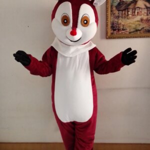 mascot  Reindeer Moose Deer mascot costume custom cartoon character cosplay fancy dress mascotte theme carnival costume 40916