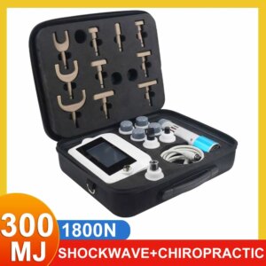 300mj Shockwave Therapy Machine Physiotherapy Effective Pain Removal Shock Wave For ED Treatment 1800N Chiropractic Adjust Tool