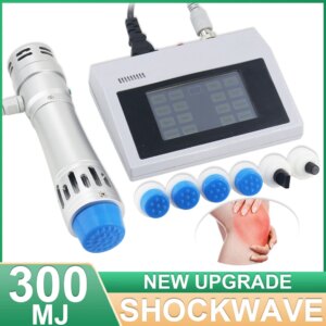 Shockwave Therapy Machine 300MJ For Erectile Dysfunction Effectively Treat Plantar Fasciitis Pain Home Use Shock Wave Device