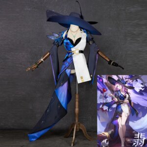 Game Honkai Star Rail Jade Spiel Cosplay Costume Coat Dresses Hat Full Set Girls Women Halloween Party Carnival Outfits