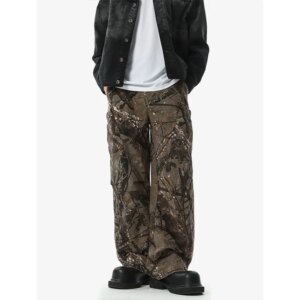 Men’s Pants New American Retro Versatile Casual Trousers