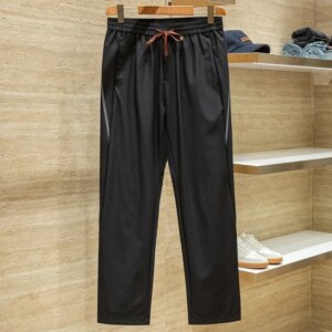 ZZ quick-drying technology outdoor fabric spring and summer men’s thin elastic waist elastic casual pants