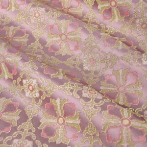 Song Dynasty Brocade Fabric National Style New Chinese Cheongsam Silk Oriental Fashion Golden Leather Supply Bed Cover Cloth