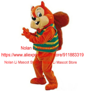 High Quality Plush Squirrel Mascot Clothing Movie Props Cartoon Sets Role-Playing Advertising Games Adult Christmas Gifts 299