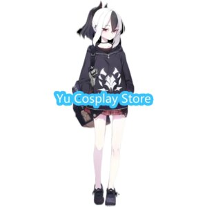 Yu-Cosplay Game Blue Archive Onikata Kayoko Cosplay Costume Women JK Uniforms Party Suit Hooded Coat Skirts Halloween Outfits