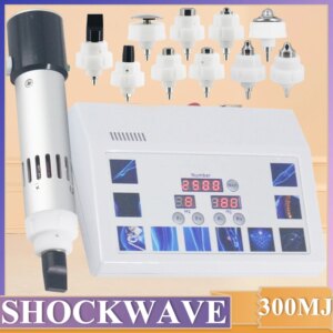 300MJ Professional Shockwave Therapy Machine For ED Physiotherapy Body Pain Relief Massage Relaxation 2025 Shockwave Massager