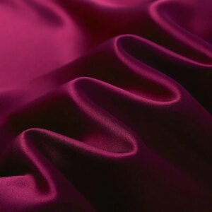 New 22momme Silk fabric plain crepe satin 100% bedding solid color pillowcase
