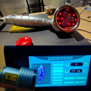 1064nm physiotherapy device High Intensity Cold Laser Physical Therapy for Pain Relief Household Use