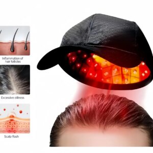 Laser Cap for Hair Growth 650nm Laser Hair Therapy Cap Hair Thinning Treatment Helmet