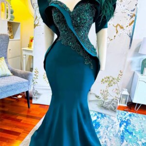 Elegant Green Prom Sweetheart Dresses for Women Prom dress Mermaid Evening Dresses Party Gowns