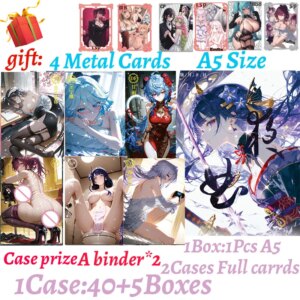 2025 New A5 Size Goddess Card Waifu Nocturne Board Doujin Booster Box Hobby Game Card Spicy Rare Card LSP SSP SSR Toy Gifts