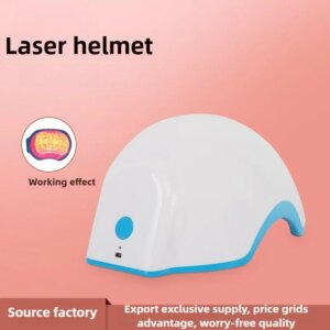 Promote Hair Regrowth Laser Helmet LED Lights Infrared Hair Growth Cap Anti Hair Loss Therapy Massage Machine