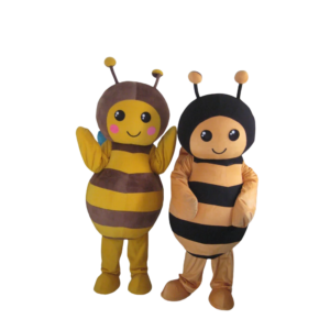 1 pc bee babe mascot costume custom cartoon character cosplay fancy dress mascotte theme 40147