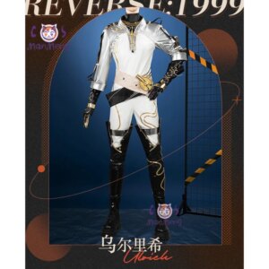 Game Reverse:1999 Ulrich Fishtank Cosplay Costume Jumpsuit gloves props waistband accessories set Halloween new fashion uniform