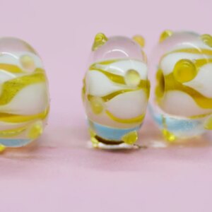 new ! 220PCS. 9X12MM handmade Italian glass beads