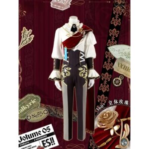Anime Ensemble Stars Cosplay Valkyrie Itsuki Shu Kagehira Mika Top Waistband Shawl Chain Pants Full Suit Customizable Costume*.1