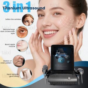 TAIXL Hot Sale Portable Ultrasonic Face Lifting Firming Shaping Cavitation Slimming Machine Salon.