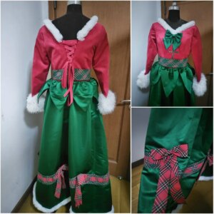 2024 New Custom-made Victorian Dress Christmas Cosplay  dresses V-016