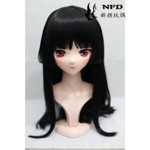 Kigurumi Ponglai-san Radiant Night Kigurumi mask Full Headband Lock Cosplay Headshell Props Costume Anime Game