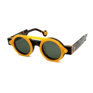 Belight Optical Clips On Sunglass With Case Round Vintage Retro Optical Fame Man Women Original Quality Acetate Eyeglass 253