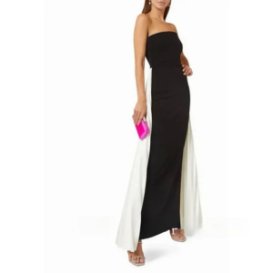 Little Daisy CustomizedCrepe Prom Dresses Evening Dress Pleated A-Line Arabic Women Evening Gowns Formal Party Dress