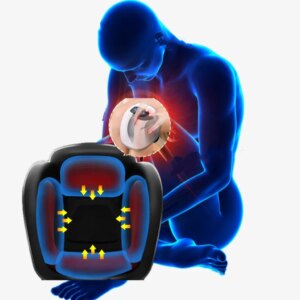 Electric Vibration Massager Hot Compression Infrared Physiotherapy Heated Knee Massager for Leg Knee Joint Pain Relief