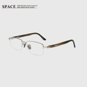 Men Business Natural Buffalo Horn square Frame glasses Designer handmade women fashion delicate frames custom prescription lense