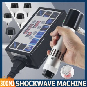 Professional Shock Wave Therapy Machine For Erectile Dysfunction ED Treatment Relief Tennis Elbow Pain 300MJ Shockwave Massager
