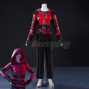Red Cosplay Costumes Women Cosplay Fancy Party Suit Heroine Role Play Clothing Halloween Carnival Uniforms Custom Made