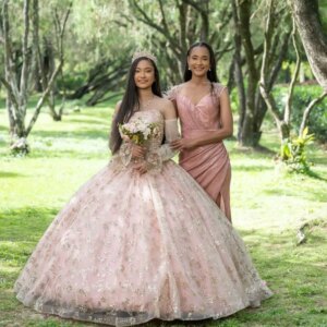 Customized Shiny rose gold Off Shoulder Quinceanera Dress Lace sequin applique Tull Bow vestidos de 15 Quinceanera