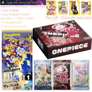 Supernova ONEPIECE NOVA4 Fital Anime One Piece Cards Nami Luffy Character Collection Cards Game Child Gift Toy