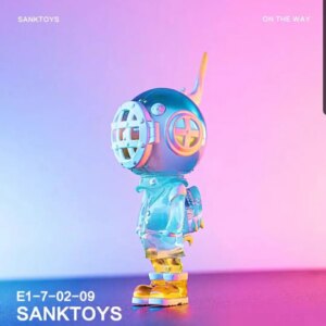Sank Toys Sank The Child Little Sank Iced Summer Resin Painted Collection Figurine Figure Model Statue