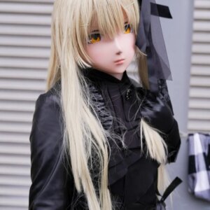 (KM132)Quality Handmade Female/Girl Resin Japanese Cartoon Character Animego Cosplay Kigurumi Mask Crossdresser