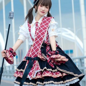 Original lolita dress Sweet cute elegant temperament girl singing dress FS set Lolita dress
