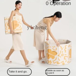 Bath Barrel Children’s Home Folding Bath Bucket Adult Body Bath Barrel Children Can Bidet Newborn Baby Supplies