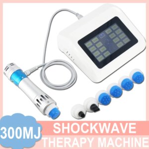 Shockwave Therapy Machine For ED Treatment Effective Relieve Tennis Elbow Pain Body Massager Physiotherapy Shock Wave 300MJ