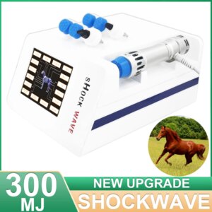 300MJ Shockwave Therapy Machine Treat Cubarthrosis Pain Relief Heel Rehabilitation Veterinary Professional Shock Wave Machine