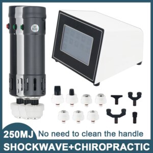 250mj Shockwave Therapy Machine 11 Probes ED Treatment for Pain Relief Joint New Portable Shock Wave Equipment Massager Relax