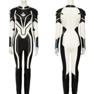 New Arrival Disguise Sexy Woman Captain Monica Cosplay Costume Women Halloween Carnival Party Comic Con Roleplay Jumpsuit