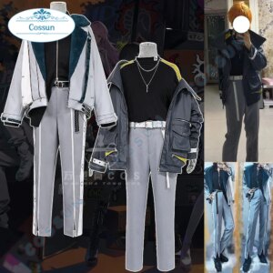 Shinonome Akito / Aoyagi Toya Cosplay Costume for Halloween Christmas Festival Game Anime Comic Con Cos Clothes Coat Pants