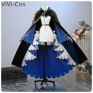 ViVi-Cos Vtuber Ars Almal 5th Anniversary Cosplay Costume Cos Game Anime Party Uniform Hallowen Play Role Clothes Clothing