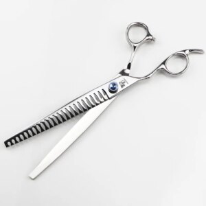 8.0 inch high-end pet new fashion design left handed  beauty barber scissors flat scissors tooth scissors pet sets