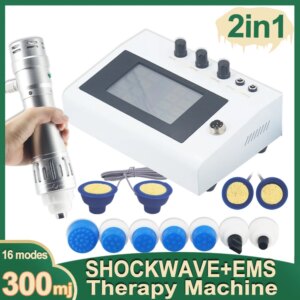 300MJ New Shockwave Therapy Machine ED Treatment Body Massage Plantar Fascitis Pain Relief Health Care Shock Wave Instrument