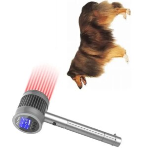 Rechargeable Pet Laser Therapy Device – 25 Diodes (650nm+808nm) for Arthritis, Sprains & Post-Surgery Recovery