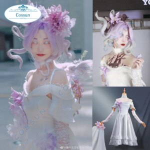 Grace Fisher Girl Game Suit Cosplay Costume Game Identity V Elegant Dress Uniform Women Halloween Party Clothing 2023
