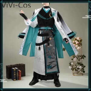 ViVi-Cos Vtuber Kanae Fnatheption Cosplay Costume Cos Game Anime Party Uniform Hallowen Play Role Clothes Clothing