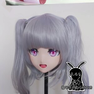 (RB7207)Full Head Quality Handmade Female/Girl Resin Japanese Anime Cartoon Character Cosplay Kigurumi Mask