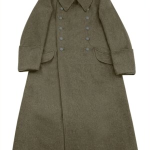 GUGA-010 WWII German M44 Heer EM Brown wool Greatcoat